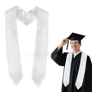 Banda de Graduación Personalizada Directa de Fábrica con Logotipo de la Escuela, Nombre del Estudiante, Año y Color para Ceremonia de Graduación, Fiesta de Clase y Regalo - Product Image 3