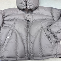 Veste d'hiver rembourrée pour homme, nouvelle conception OEM, en duvet léger, pour l'extérieur, personnalisable, avec matériaux sur mesure