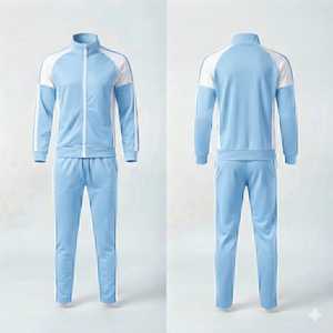 Men's Camouflage Tracksuit Set <b>Zip</b> <b>Hooded</b> Jacket Jogger Pants Sportswear Casual Wear Full Length Breathable Polyester 2 Piece - Product Image 4