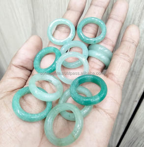 Increíble calidad de anillos de dedo de jaspe dálmata de piedras preciosas Ágata natural de alta calidad para joyería a la venta de Soha Agate - Product Image 2