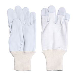 Gants de travail robustes en cuir grainé de vachette, respirants, imperméables, anti-coupure, doux et confortables, protection des mains et des bras - Product Image 5