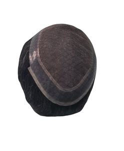 Prothèse capillaire pour homme en cheveux humains Remy, modèle australien, avec système de prothèse capillaire - Product Image 1