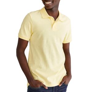 Couleur personnalisée de haute qualité Polo imprimé broderie Logo hommes universel Polo mode style T-shirt décontracté - Product Image 1