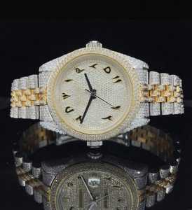 นาฬิกาเพชรโมอิสซาไนต์ VVS แบบ Iced Out ดีไซน์ทนทาน เหมาะสำหรับใช้ในชีวิตประจำวันและการเดินทางเพื่อธุรกิจ ราคาสุดคุ้ม - Product Image 2