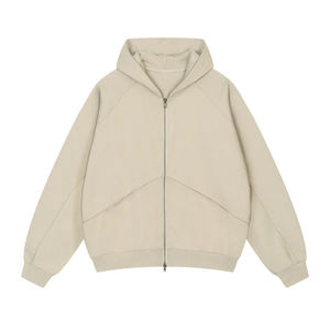Wholesale Custom Zipper Cotton Fleece Hoodies Private <b>Label</b> OEM Manufacturer Bulk Production Certified Fleece Supplier - Product Image 6