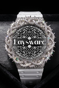Reloj de Lujo con Incrustaciones de Diamantes Moissanite VVS para Hombre, Bisel de Espinas, Joyería Personalizada de Estilo Hip Hop, Regalo - Product Image 2