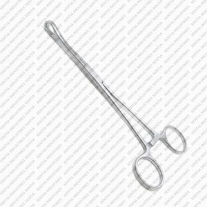 Pinzas veterinarias Foerster para esponjas, 8 pulgadas, rectas, dentadas, para apósitos quirúrgicos, de acero inoxidable, OEM, certificado CE - Product Image 5
