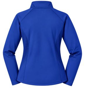 Sudadera de Manga Larga con Cierre de Cremallera y Cuello Alto para Mujer, Color Azul Rey, Ligera, de Alto Rendimiento, Marca Jack and Jill - Product Image 2