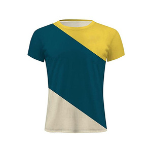Conjunto de camiseta y pantalones cortos para hombre Ekin Impex con bloques de color, cuello redondo, tejido de punto de secado rápido, ropa casual de verano, conjunto corto unisex. - Product Image 3