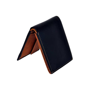 Cartera de Cuero para Hombre con Bloqueo RFID, Delgada, Plegable, Duradera, de Cuero Genuino para Profesionales de Negocios, Venta al Por Mayor - Product Image 3