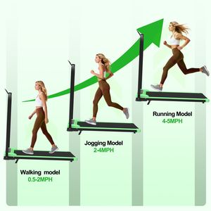 2-in-1 Upgrade Foldable Treadmill with Handle Bar Incline Portable Desk <b>Walking</b> Vibration <b>Pad</b> Remote Control-for Home Exercise - Product Image 6