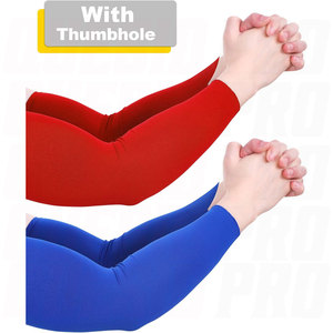 Manches de protection UV unisexes, longues, rafraîchissantes, respirantes, élastiques et compressives pour la protection solaire - Product Image 3