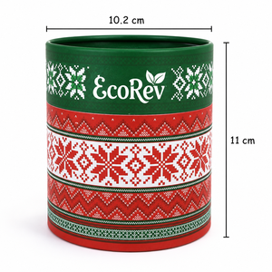 EcoRev Biodegradable Eco-Friendly Custom Wholesale Cardboard Round Paper Tube Perfume Box <b>Packaging</b> - Product Image 4