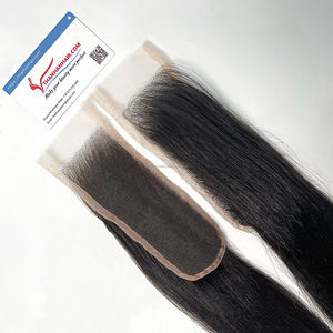 Cierre de Encaje al por Mayor, Cabello Humano Remy Vietnamita, Línea de Cabello Natural, Encaje Transparente, Transpirable y Ligero - Product Image 3