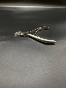 Coupe-ongles en acier inoxydable de 12 cm avec double ressort, lame droite, coupe-cuticules pour manucure et pédicure, instruments de podologie - Product Image 2