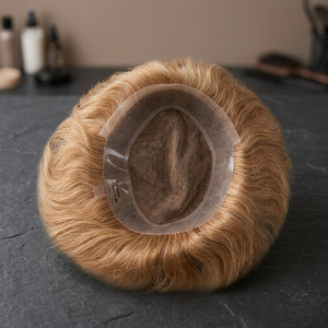 Premium Quality <b>Mens</b> Hair <b>Wig</b> Kinky Straight Remy Hair Toupee 100% Density Best Hair for <b>Men</b> - Product Image 1
