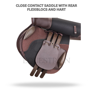 Selle de contact étroit avec Flexiblocs arrière et équipement d'équitation HART - Product Image 2