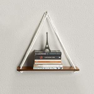 Hot Sale Industrial Style <b>Wall</b> Mounted Shelf <b>Unit</b> with Solid Wood Boards and Iron <b>Brackets</b> <b>for</b> Home Available <b>For</b> Sale - Product Image 1