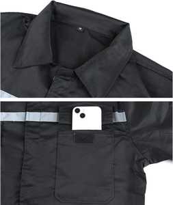 NESTA SPORTS OEM - Ropa de Trabajo Reflectante Ignífuga, Traje de Trabajo Industrial Cómodo, Antiestático e Ignífugo para Trabajos al Aire Libre - Product Image 3