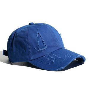 Gorra de Béisbol Unisex Ajustable de 6 Paneles, 100% Algodón, Estilo Retro Desgastado, con Logotipo Personalizado, Borde Deshilachado y Bordado 3D por TANAZAINRA - Product Image 6