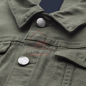 Chaqueta de Mezclilla para Hombre de Manga Larga, Nueva Llegada, Fabricada en Fábrica, Diseño Personalizado, Precio Económico, Chaqueta de Invierno para Hombre al por Mayor - Product Image 4