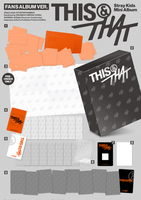 Mini Álbum de Stray Kids THIS (Versión para Fans) CD de Música Pop Coreana, Materiales Plásticos y de Papel, Para Todas las Edades, KR BW-136
