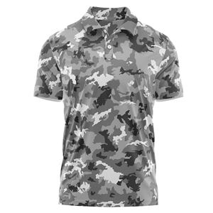 Polo de golf respirant haute performance en polyester et élasthanne, anti-humidité, extensible dans les quatre sens, logo personnalisé - Product Image 2