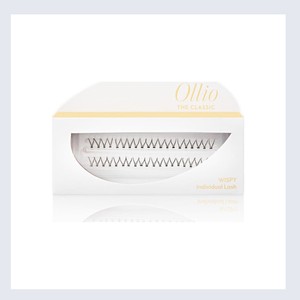 lash extensions wholesale Olrio Ollio The Classic <b>Individual</b> <b>Eyelashes</b> Single Pack - Wispy 11mm Made in Korea - Product Image 2