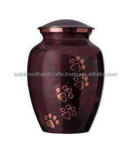 Urnas conmemorativas para mascotas de cremación de latón de alta calidad Urnas de recuerdo para mascotas funerarias Urnas de entierro con alta calidad a bajo precio - Product Image 2