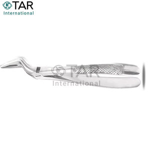 Forceps d'extraction dentaire # Instruments chirurgicaux d'extraction dentaire en acier inoxydable de qualité supérieure 51L pour racines supérieures gauche, chirurgie buccale - Product Image 3