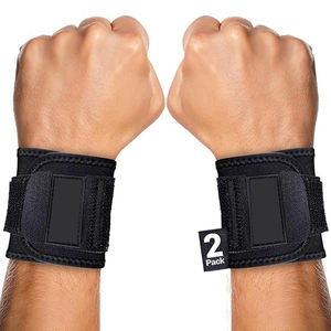 Par de Muñequeras Deportivas de Nailon Azul Resistentes para Levantamiento de Pesas y Entrenamiento de Fuerza - Cómodas, Flexibles y con Presilla Segura para el Pulgar - Product Image 6