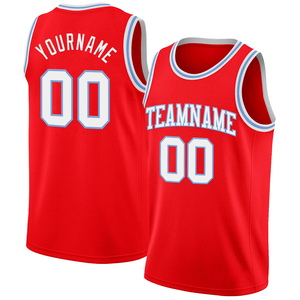 Customizable Basketball Jersey Personalized Player <b>Name</b> Number Sublimation Printed Custom Team <b>Name</b> Option - Product Image 1