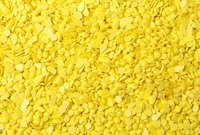 Soufre granulaire en poudre 99,98% de qualité agricole, jaune vif