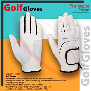 Guantes de entretenimiento de cuero suave Premium de calidad duradera Tela elástica transpirable Guantes de golf de ajuste cómodo Deportivos - Product Image 5
