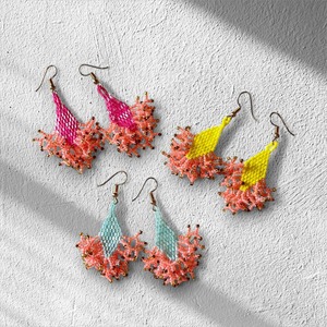 Pendientes de Cuentas de Aspecto Natural, Estilo Orgánico, Color Sólido, Venta al por Mayor Directa de Fábrica, Artículo Personalizado - Product Image 4