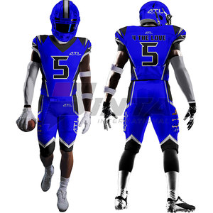 Venta Directa de Fábrica, Uniforme de Fútbol Americano Transpirable de Manga Corta, Colores y Tallas Personalizables, Alta Calidad, Hecho en Pakistán - Product Image 2
