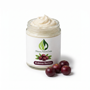 Lotion hydratante pour le corps au beurre de kokum biologique Natures Natural India, pour tous types de peaux, adultes - Product Image 2