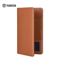 TILONSTAR TPW100 Étui de passeport personnalisé moderne, couverture de passeport, blocage RFID, étui de passeport en cuir, portefeuille, porte-passeport de luxe