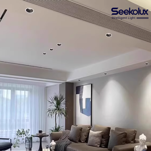 New Arrival IP44 thay đổi độ sáng thương mại Spotlight Anti-Glare lõm <span class=keywords><strong>LED</strong></span> tại chỗ trần COB Downlight hiện đại Vòng <span class=keywords><strong>LED</strong></span> ánh sáng - Product Image 5