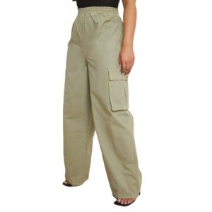 Tissu en nylon extensible de qualité supérieure 85% polyamide 15% élasthanne utilitaire tissé pantalon cargo respirant pantalon cargo pour femme - Product Image 1