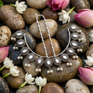DIVYORO KUNDAN PEARL JUDA PIN - Product Image 2