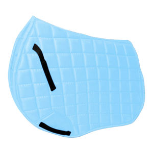 OEM Service Cotton Made Horse Saddle Pad Full Customized Solid Color Satin Horse Saddle Pad For Training - Product Image 6