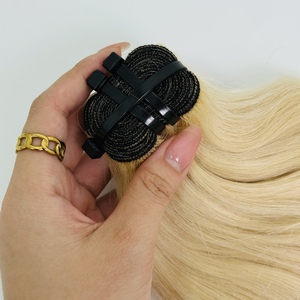 ผมแท้เวียดนาม CDYHAIRVN สีธรรมชาติ 613 คุณภาพสูง แบบเวอร์จิ้น  ทอแบบดับเบิ้ลเวฟท์ ราคาขายส่ง มีสินค้าในสต็อก - Product Image 4