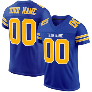 เสื้อฟุตบอลอเมริกันแบบขายส่ง ผลิตจากวัสดุโพลีเอสเตอร์ 100% รุ่นใหม่ล่าสุด ราคาสมเหตุสมผล - Product Image 6