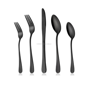 Juego de cubiertos de acero inoxidable ecológico personalizado, último modelo de gran oferta, cubiertos para Hotel, restaurante, hogar, precio de venta completo - Product Image 5