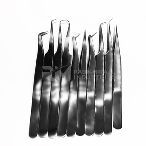 Pince à épiler en acier inoxydable pointue de haute qualité RMI, très vendue, pour extensions de cils - Product Image 6