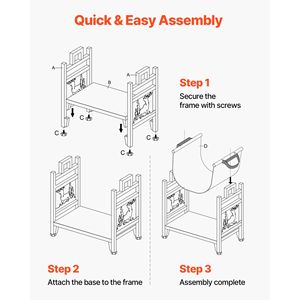 Support à bois de chauffage d'intérieur incurvé de 1,5 pi, style moderne, capacité de 40 lb, support en toile, acier thermolaqué, support de rangement pour bois - Product Image 5