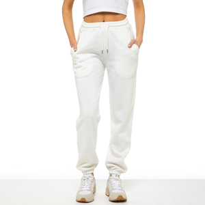 Wholesale Women's High Waist Hip Hop Pants Custom Curved Knife Straight Leg <b>Oversized</b> Solid Sports Baggy Women's <b>Sweatpants</b> - Product Image 1