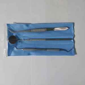 High Quality 3-Piece Manual Dental Examination Kit Basic Diagnostic Stainless Steel <b>Instruments</b> CE Certified By Grip Surgical - Product Image 4