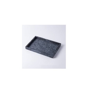 Bandeja de Mármol Verde de Lujo para Restaurante, 30x20cm, Nuevo Diseño, Bandeja para Servir y Almacenar Alimentos, Acabado de Mármol, Bandeja para Mesa de Café - Product Image 3